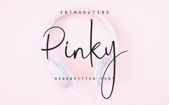 Pinky Font Poster 1