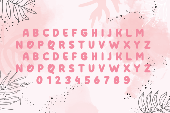 Pinky Almond Font Poster 2