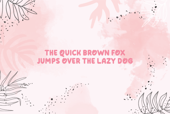 Pinky Almond Font Poster 4