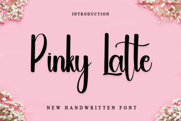 Pinky Latte Font Poster 1