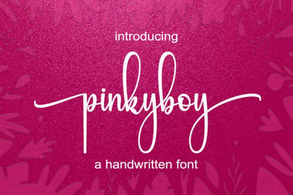 Pinkyboy Font Poster 1