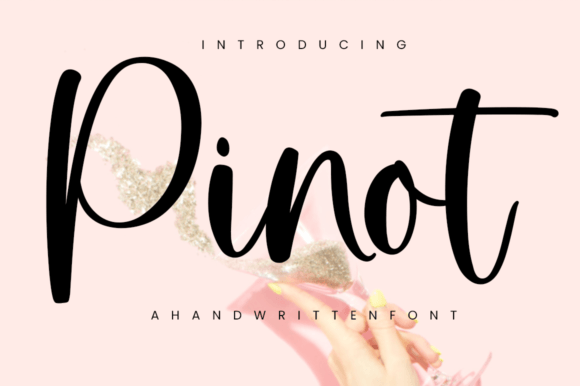 Pinot Font Poster 1