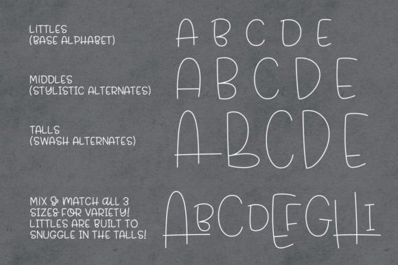 Pinsetter Line (single Line) Font Poster 3