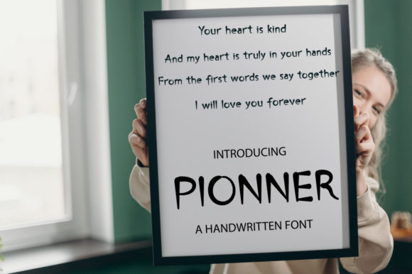 Pionner Font Poster 4