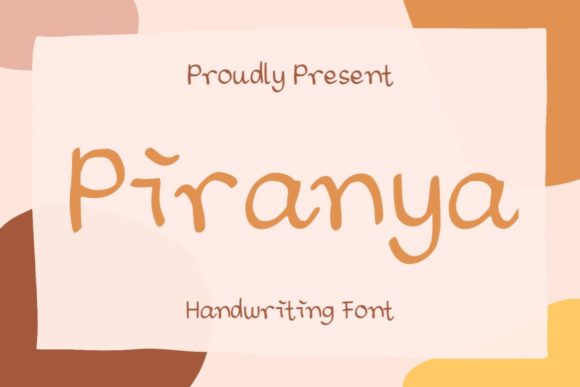 Piranya Font Poster 1