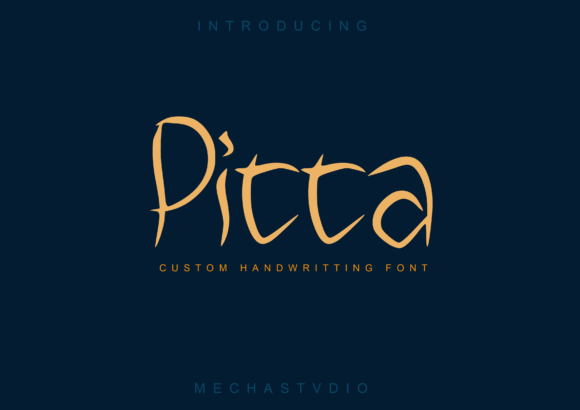 Pitta Font Poster 1