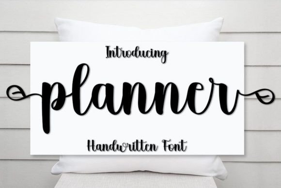 Planner Font