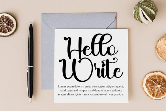 Planner Vintage Font Poster 2