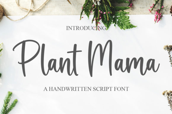 Plant Mama Font Poster 1