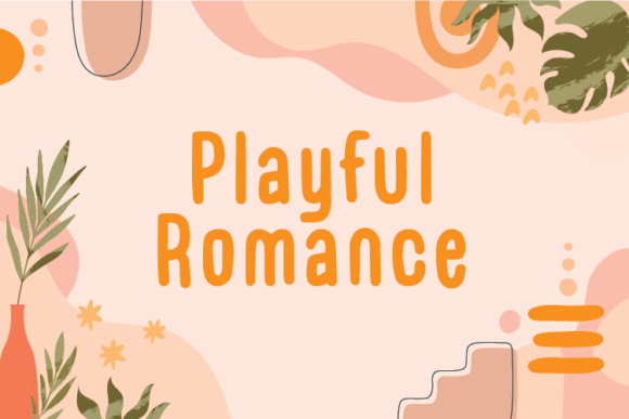 Playful Romance Font Poster 1