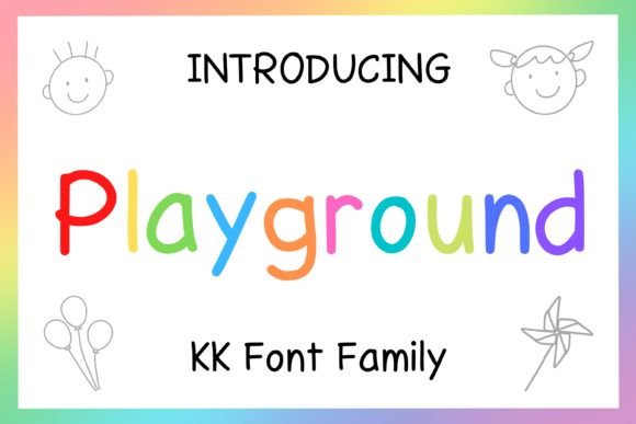 Playground Font Poster 1