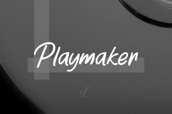 Playmaker Font Poster 1