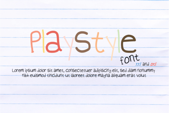 Playstyle Font