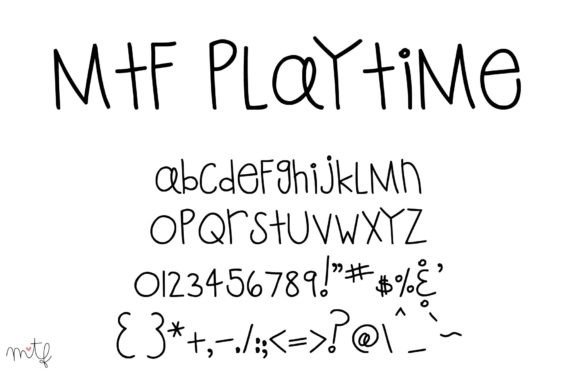 Playtime Font Poster 1