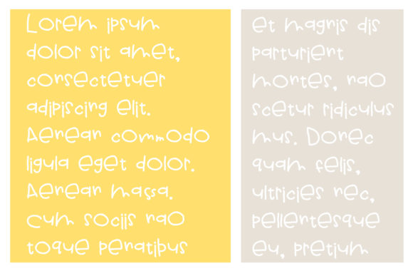 PN Little Tooters Font Poster 4