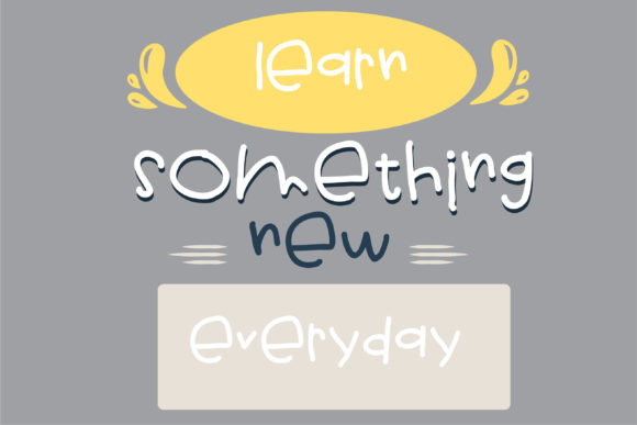 PN Little Tooters Font Poster 6