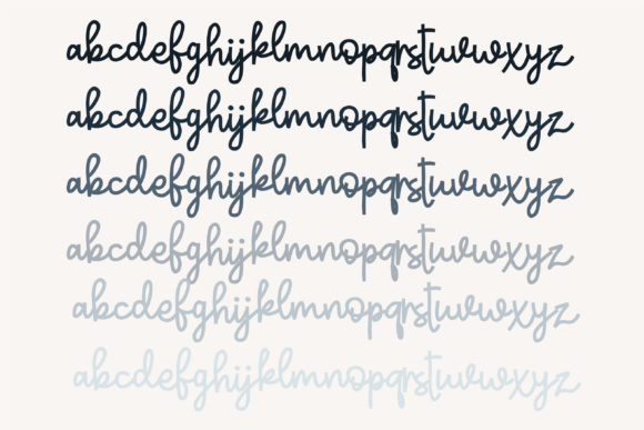 PN Pillowcase Font Poster 5