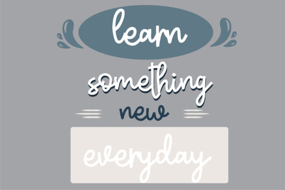 PN Pillowcase Font Poster 6