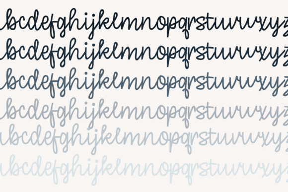PN Pipalou Font Poster 5