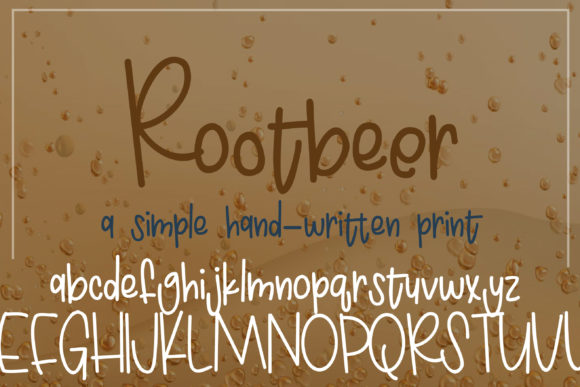 PN Rootbeer Font Poster 1