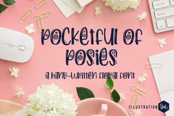 Pocketful of Posies Font Poster 1