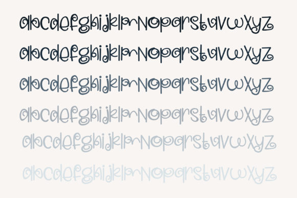 Pollyana and Pollyspinz Font Poster 10