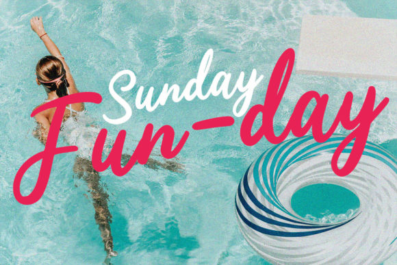 Poolsight Font Poster 5