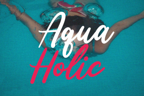 Poolsight Font Poster 6