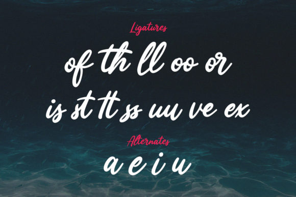 Poolsight Font Poster 10