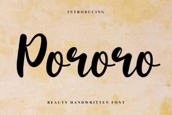 Pororo Font