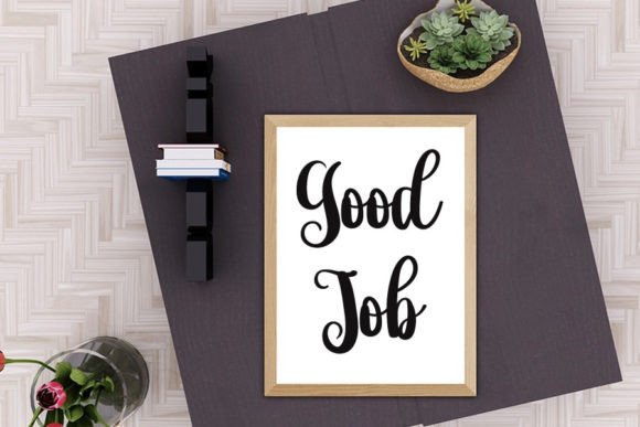Portrait Font Poster 4