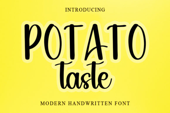 Potato Taste Font