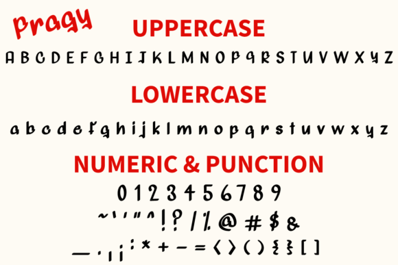 Pragy Font Poster 5
