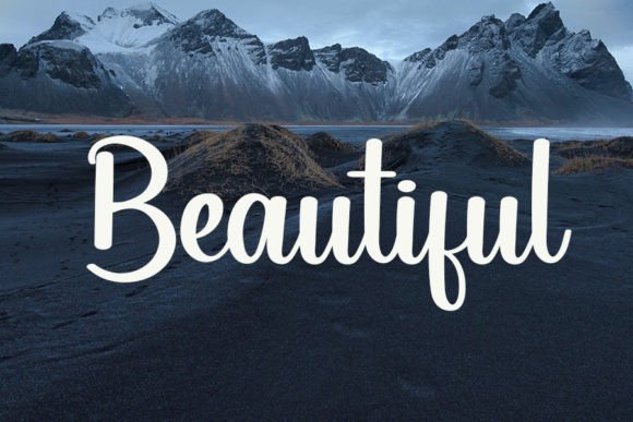 Premium Font Poster 3