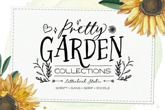 Pretty Garden Font Poster 1