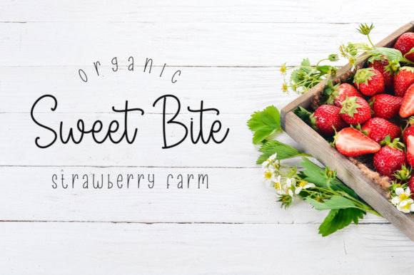 Pretty Spring Font Poster 2