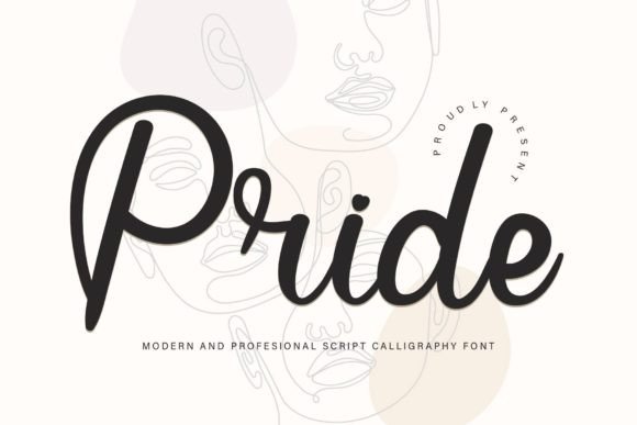 Pride Font Poster 1