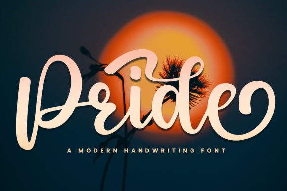 Pride Font Poster 1