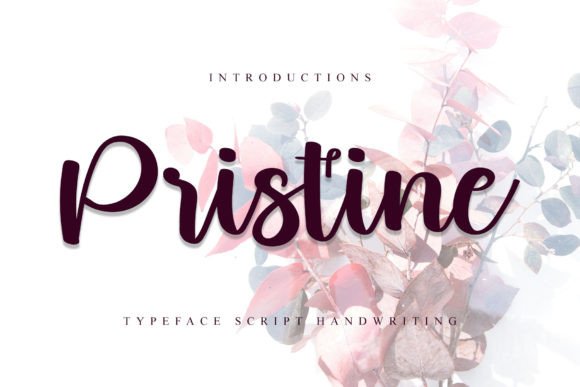 Pristine Font