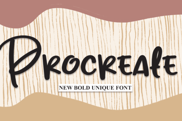 Procreate Font