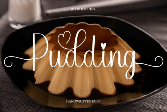 Pudding Font Poster 1
