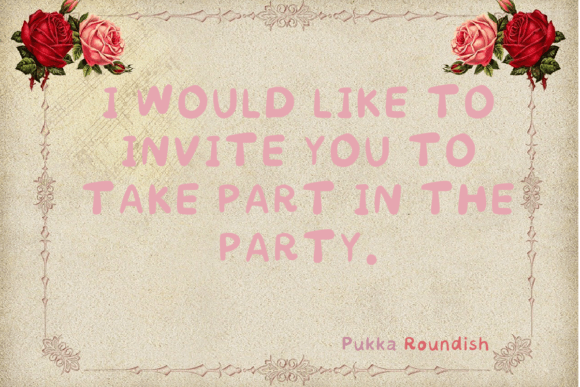 Pukka Roundish Font Poster 5