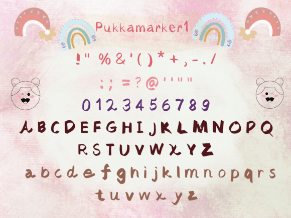 Pukkamarker1 Font Poster 5