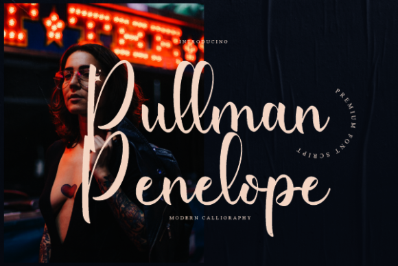 Pullman Penelope Font Poster 1