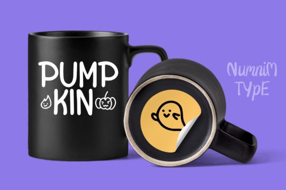 Pumpkin Font Poster 4