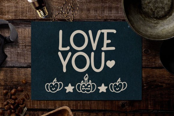 Pumpkin Font Poster 5