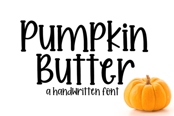 Pumpkin Butter Font Poster 1