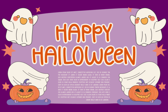 Pumpkin Nightmare Font Poster 3
