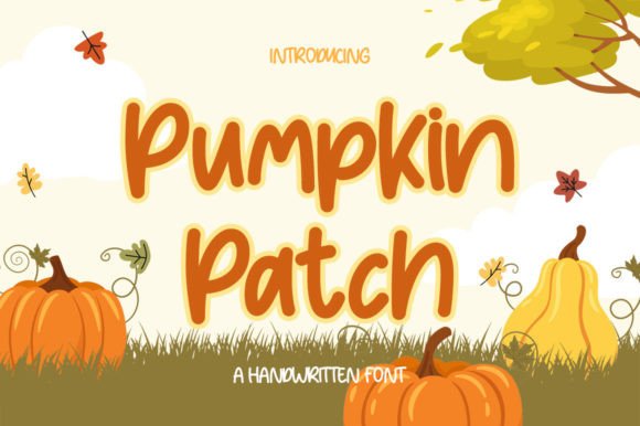 Pumpkin Patch Font Poster 1