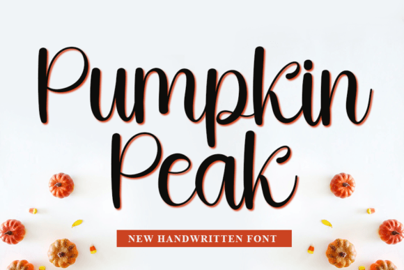 Pumpkin Peak Font Poster 1
